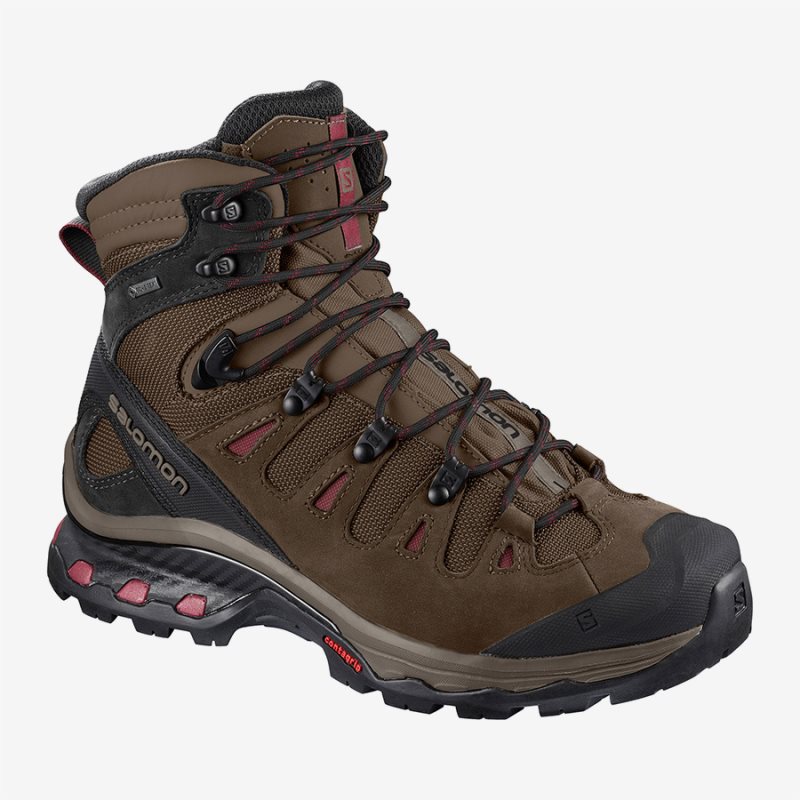 Botas de Montaña Salomon QUEST 4D 3 GTX W Mujer Marrones (ES-DSTF)